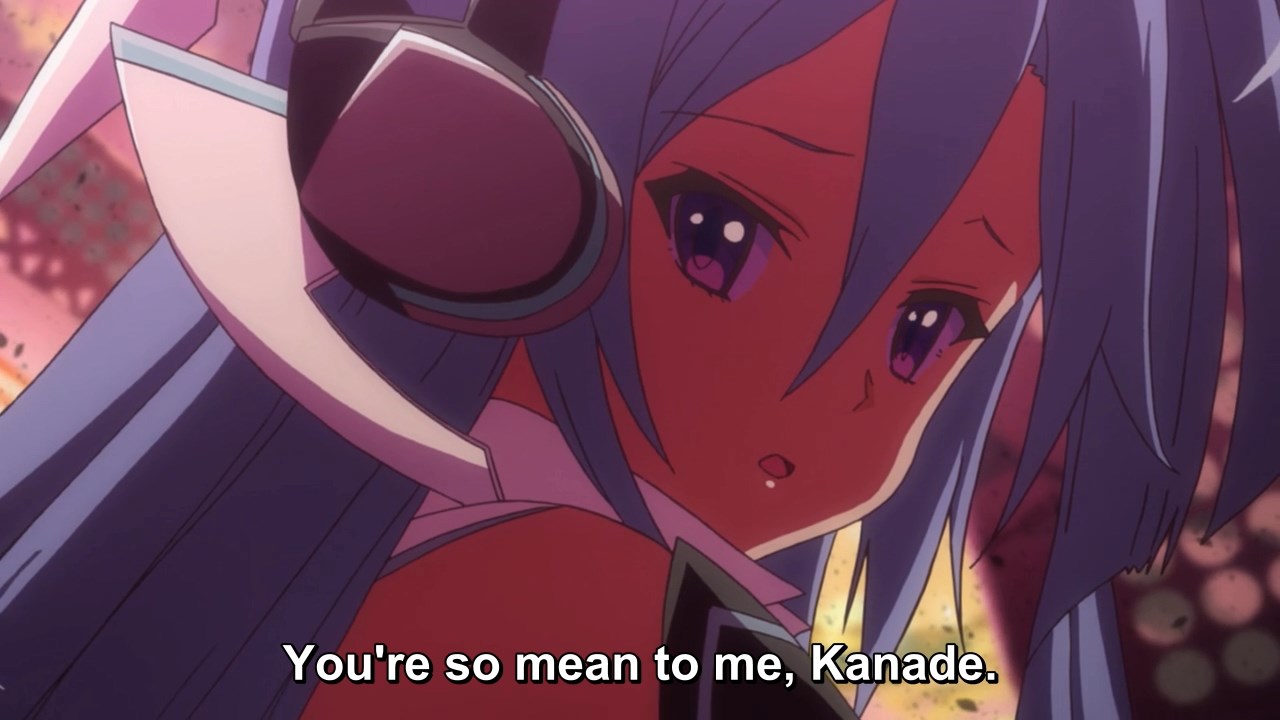 Tsubasa: You're so mean to me, Kanade.